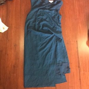 Helmet Lang Turquoise dress sz 2